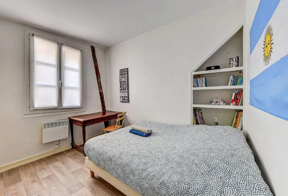 Apartmán Appartement Charmant, Atypique Et Central ! Paříž