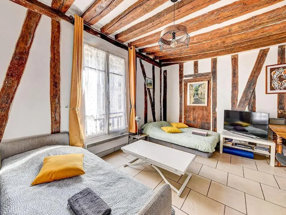 Appartement Charmant, Atypique Et Central ! Paříž 0*,