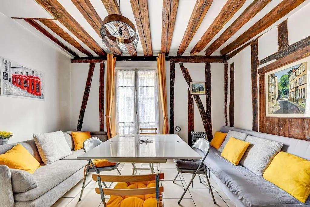 Appartement Charmant, Atypique Et Central ! Paříž Apartmán