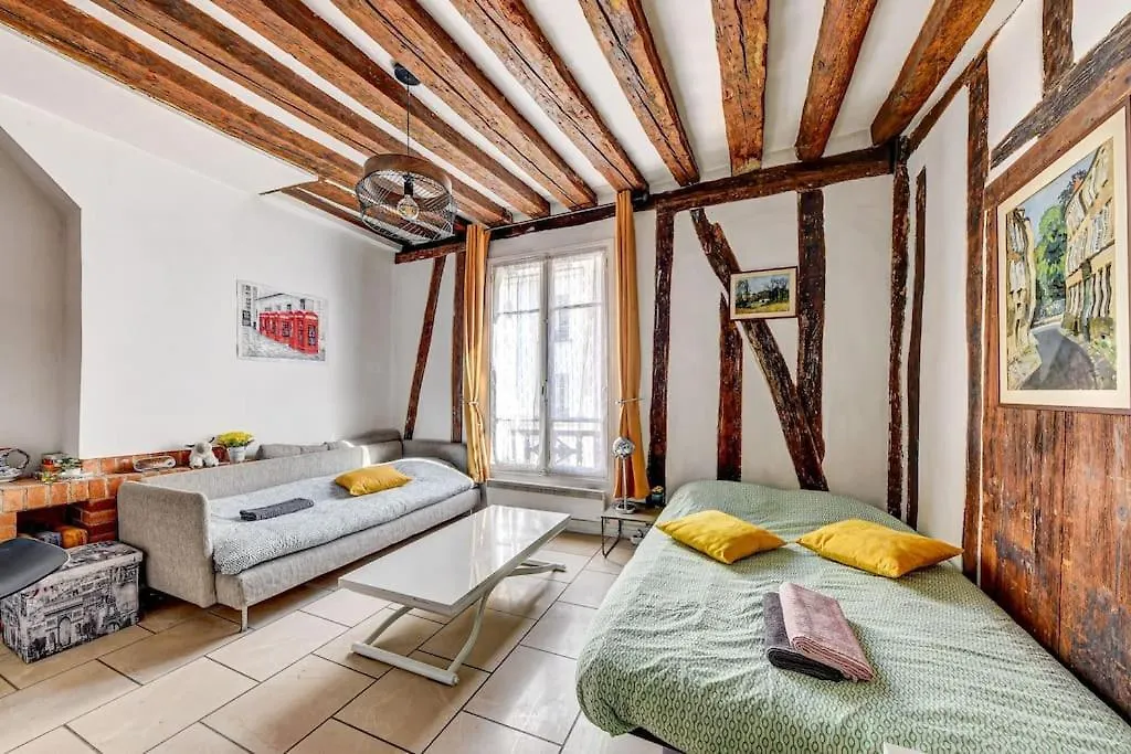 Appartement Charmant, Atypique Et Central ! Paříž Apartmán